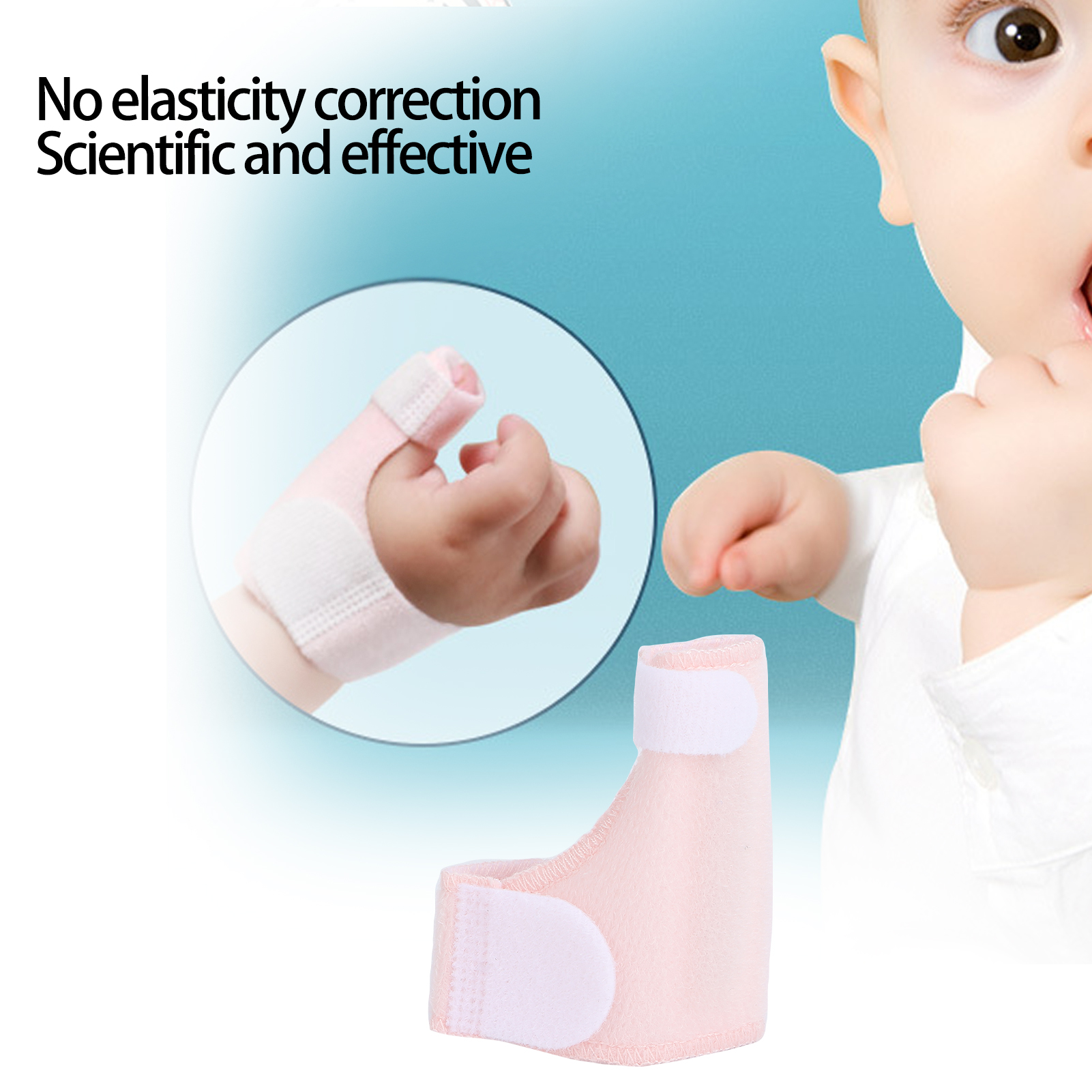 Baby Thumb Brace Splint, Infant Finger Support Stabilizer for Sprain & Fracture Recovery