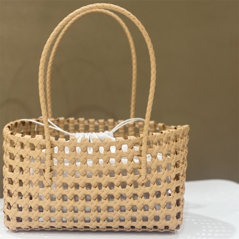 Beach Tote Bag Large Capacity Hollow PVC Summer Shoulder Handbag