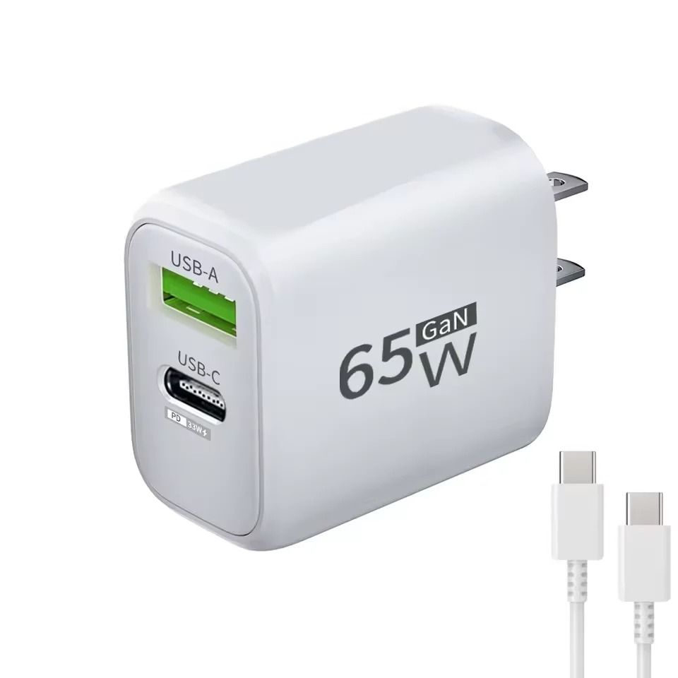Ultra-High-Fidelity 65W GaN Dual-Node PD & QC Titanium-Grade Wall Power Architecture