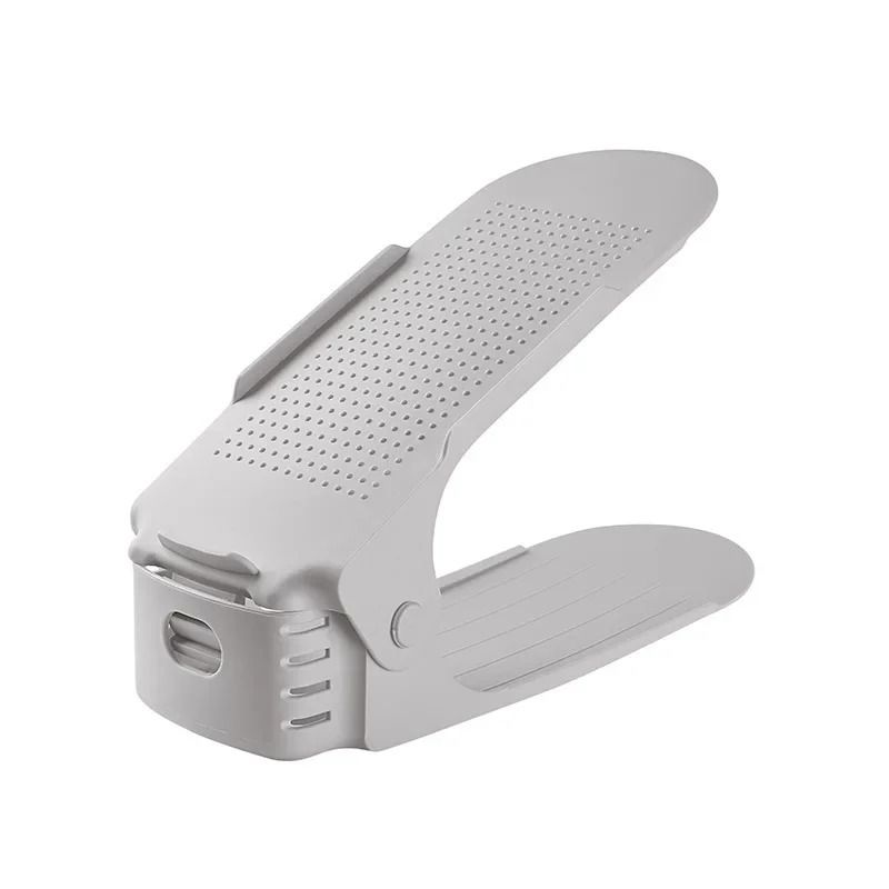 Space Saving Adjustable Shoe Stacking Rack