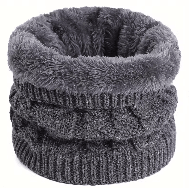 CozyFlex Thermal Winter Neck Scarf – Soft Windproof Neck Gaiter