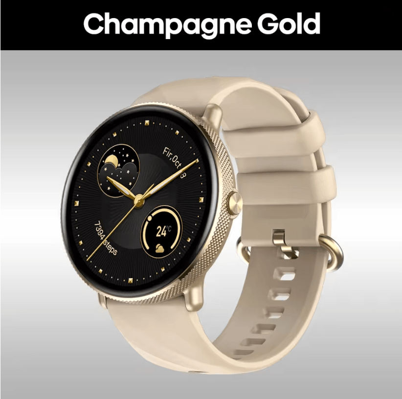 Zeblaze GTR 3 Pro AMOLED Smartwatch with Bluetooth Calling and Fitness Tracking