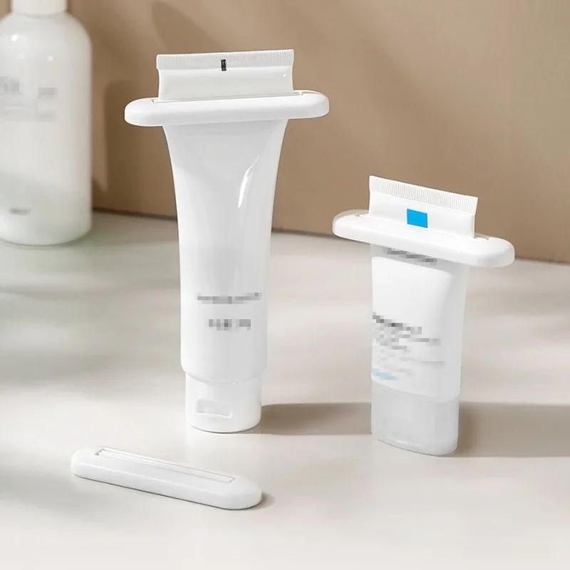 Multifunctional Toothpaste Tube Squeezer Dispenser | ABS Bathroom Accessory Clamp Tool for Waste-Free Easy Use
