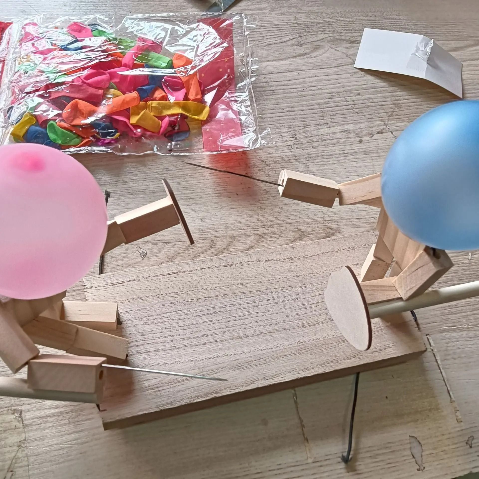 Double Battle Poke Balloon Toy
