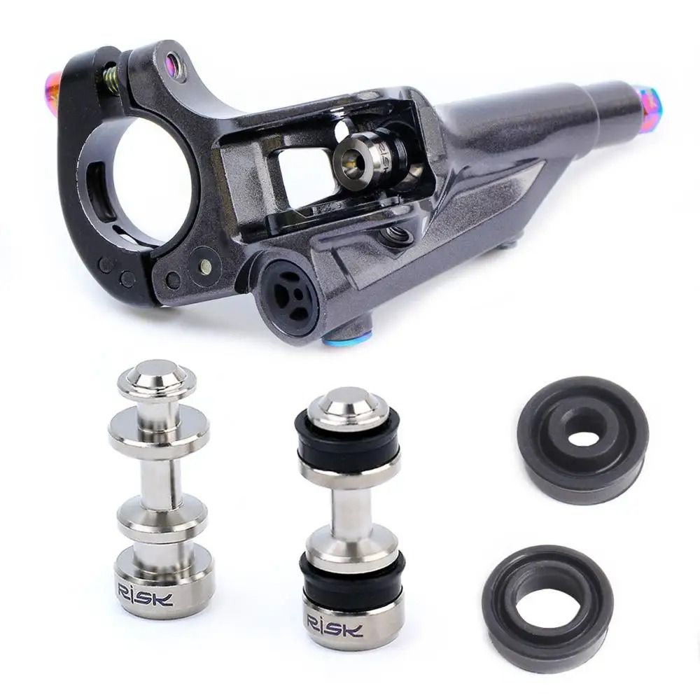 Architectural Titanium Piston Gallery | High-Fidelity Brake Lever Rod & Professional Hydraulic Repair Tech