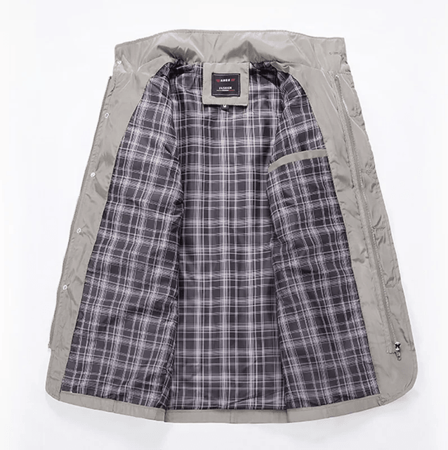 UrbanShield Mens Windproof Business Jacket
