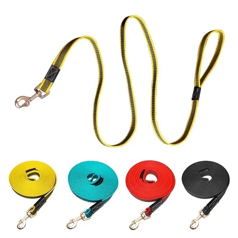 Durable Long Dog Leash Anti Slip Training Dog Walking Lead