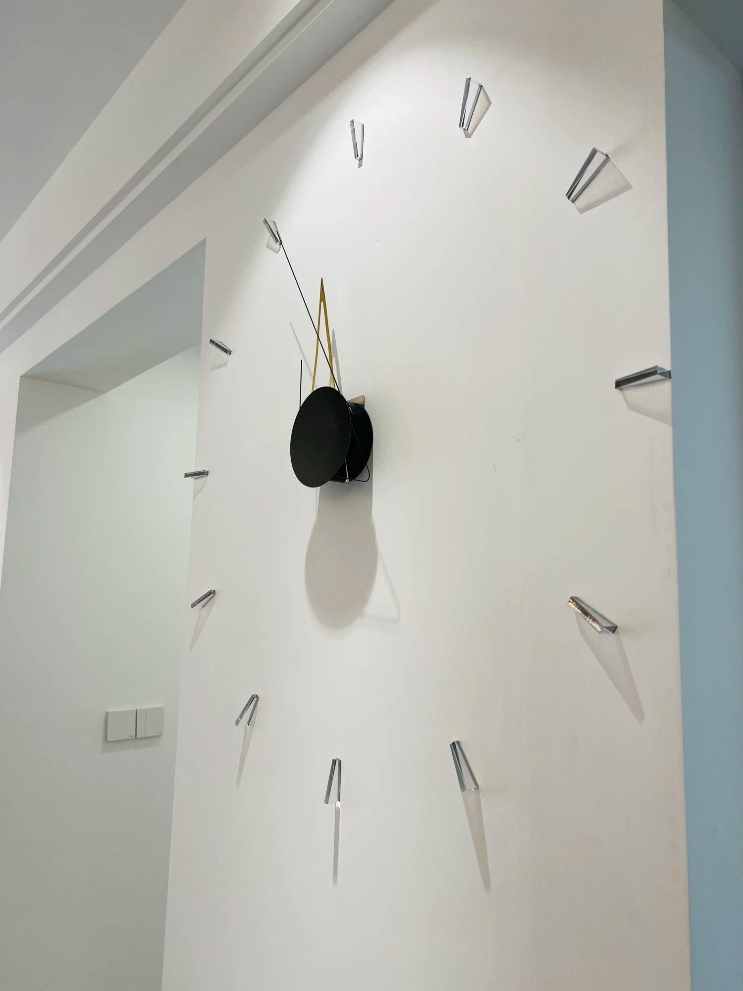 DIY Modern Wall Clock – Minimalist Silent Wall Decor Clock Personalized Luxury Home Art Design