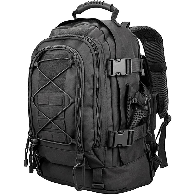 60L Military Tactical Backpack Army Molle Assault Rucksack Outdoor Travel Gear