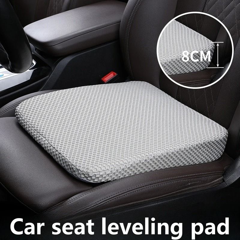 Car Seat Heightening Cushion with Beveled Design