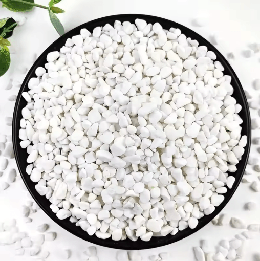 450g Crystal Pebbles for Plants Polished Decorative Stones for Aquarium & Home