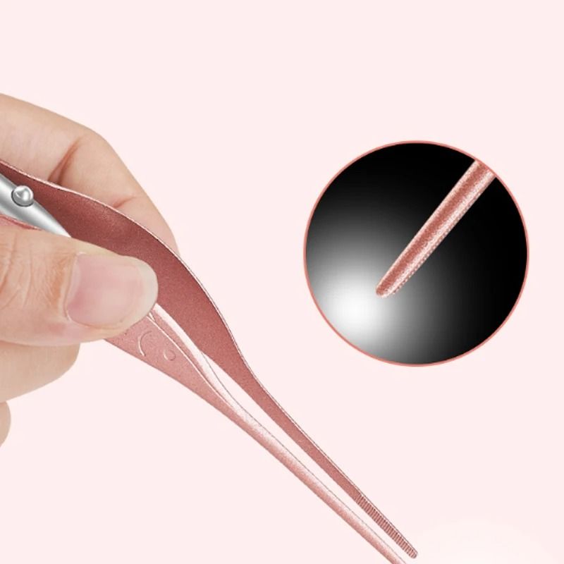 Luminous Visual Ear Scoop and Booger Clip Set