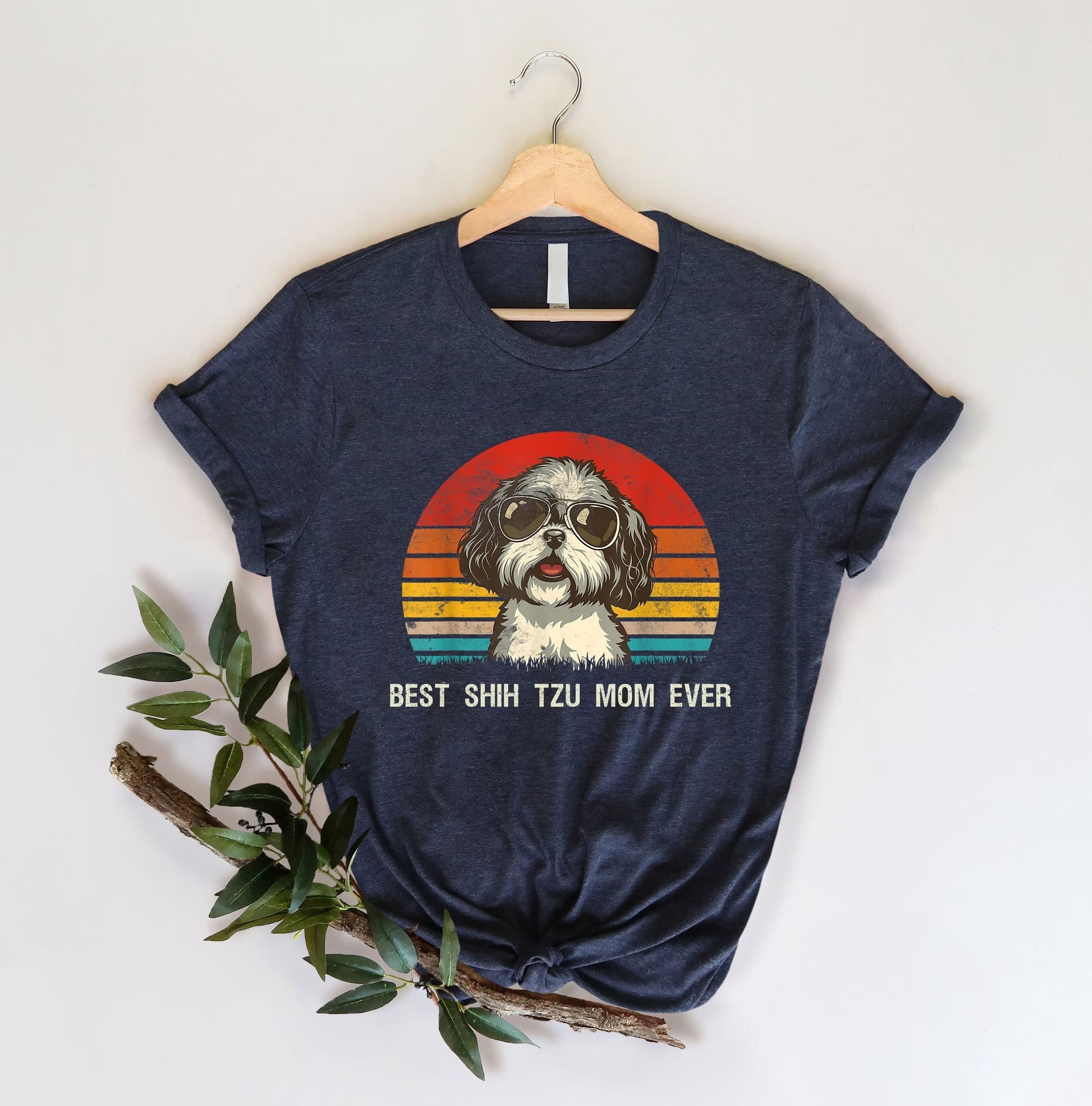 Best Shih Tzu Mom Ever Shirt, Dog Mom Shirt, Dog Lover Shirt, Gift For Dog Mom, Pet Owner Shirt, Shih Tzu Shirt