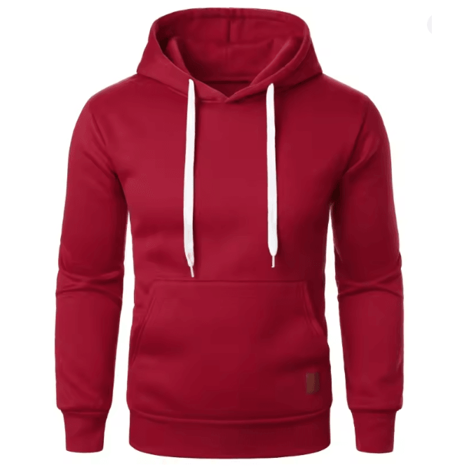 Mens Lightweight Hooded Sweatshirt Casual Pullover Streetwear