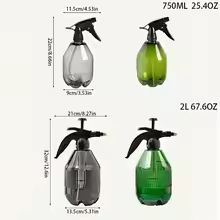 25 fl oz / 67.6 fl oz Multi-Function Pneumatic Spray Bottle Pressure Watering Can