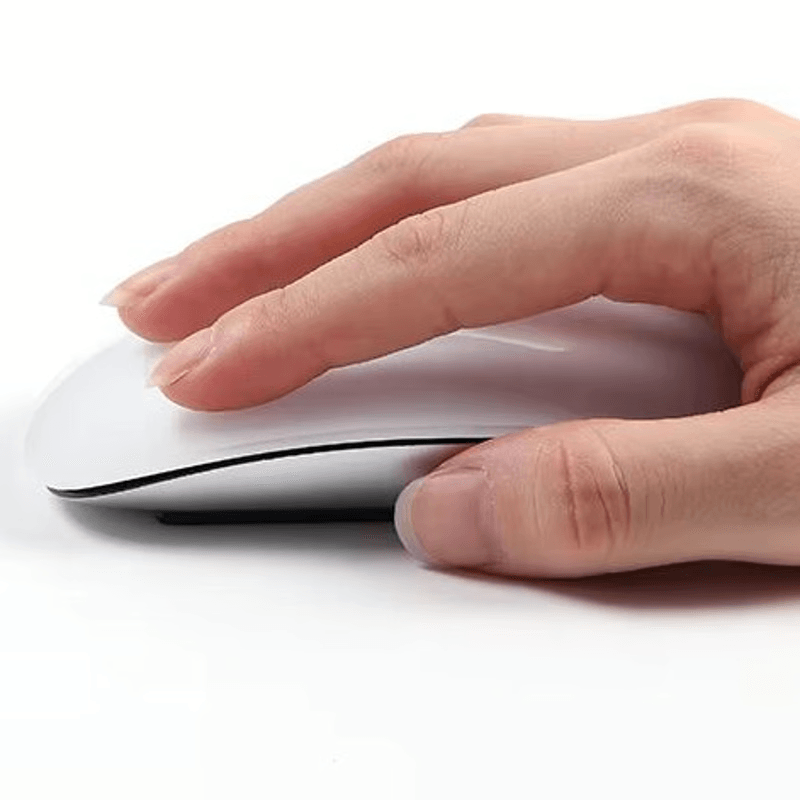 Wireless Bluetooth Multi-Touch Mouse for Apple Devices Smooth Scrolling & Easy Control