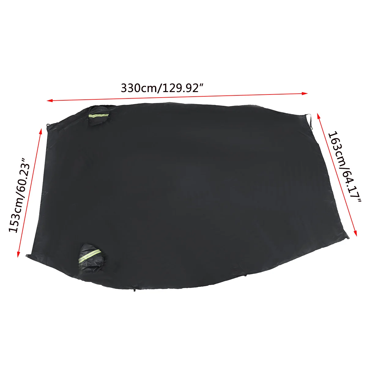 Universal Half Car Cover, Waterproof Car Sun Shade Cover, Sun UV, Snow, Dust, Rain Resistant, Durable Covers Car Care