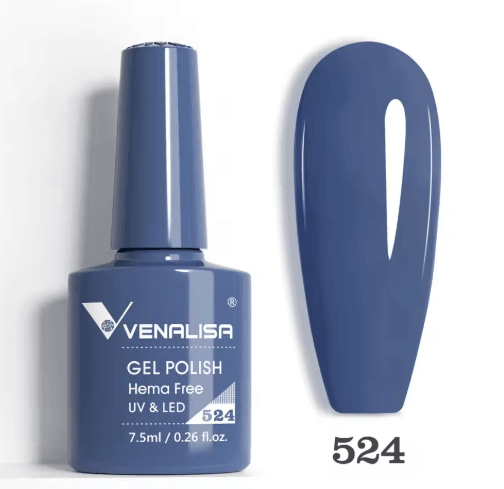 Venalisa HEMA and TPO Free Glitter Gel Nail Polish Jelly Pink Nude Collection