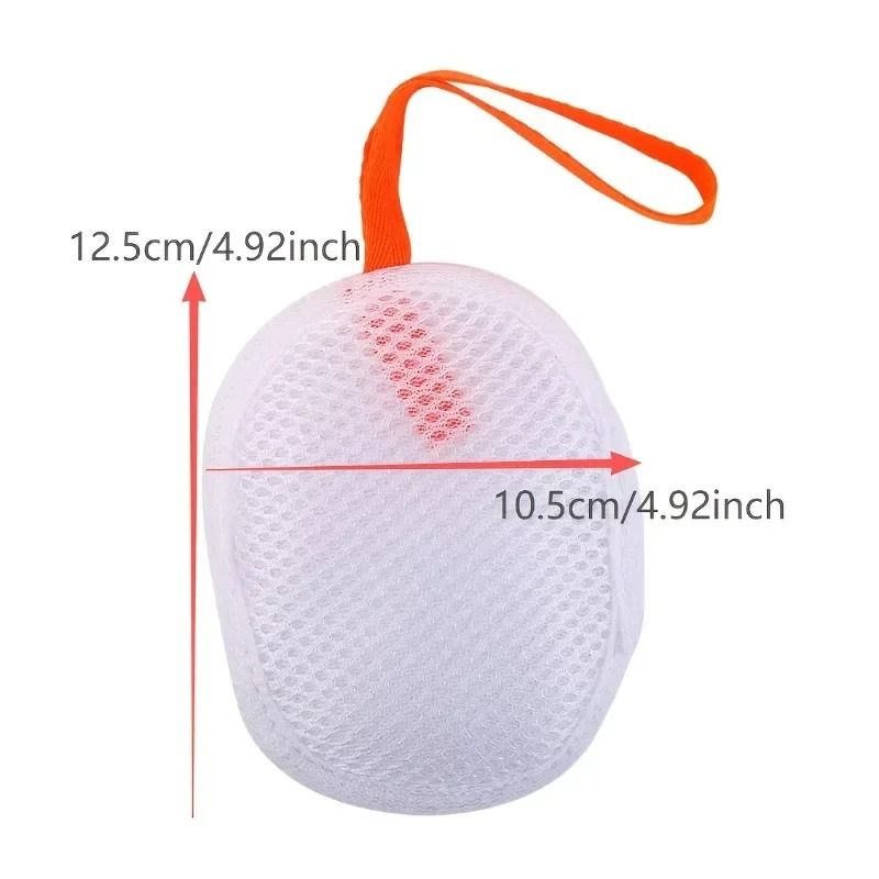 Soap Foaming Net Exfoliating Soap Saver Pouch Mesh Soap Bag with Drawstring