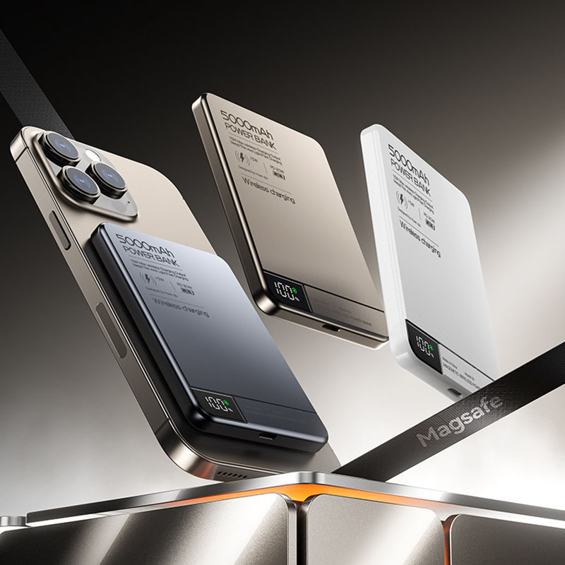 Power Bank Magnetic Wireless with Fast Charging