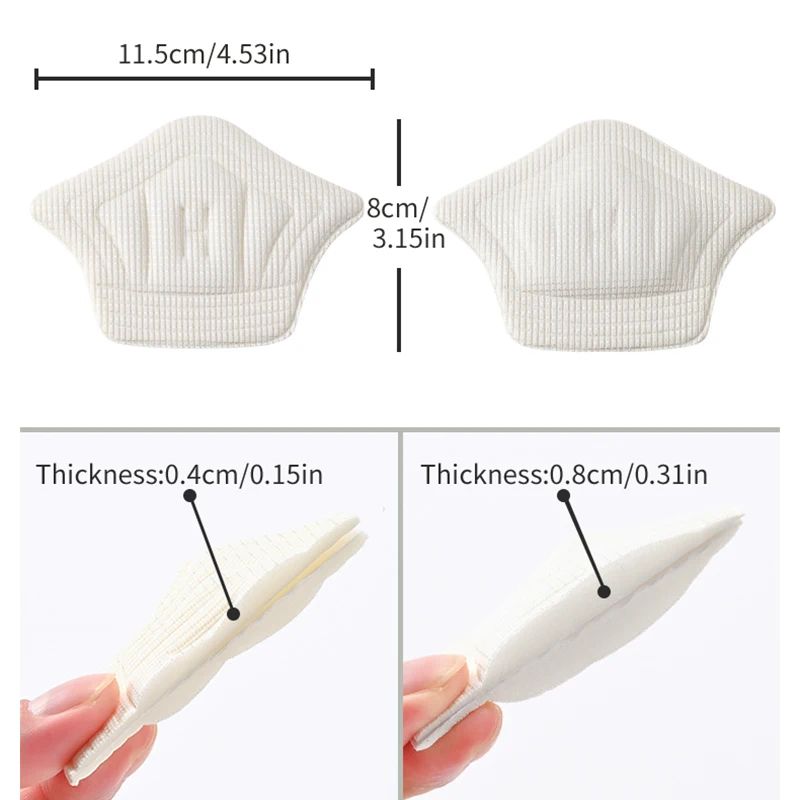 Heel Cushion Insole Pads Set