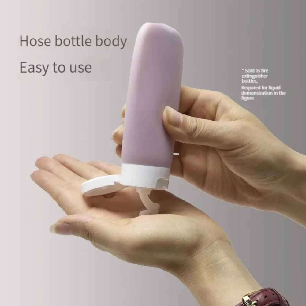 Travel Botttle Refillable Bottles Soft Cosmetic Containers, PP Squeeze Tube, Empty Lotion Shampoo Bottle Makeup Tools