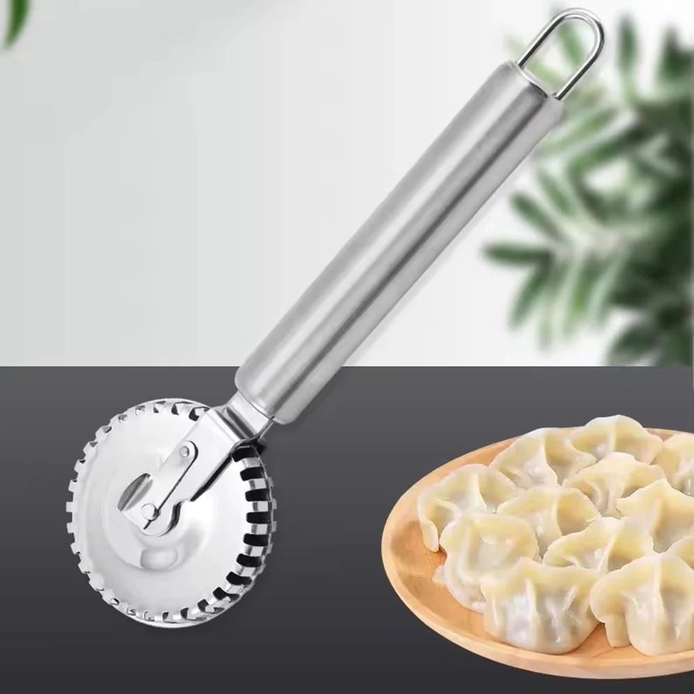 Stainless Steel Ravioli And Pastry Dough Cutter Wheel