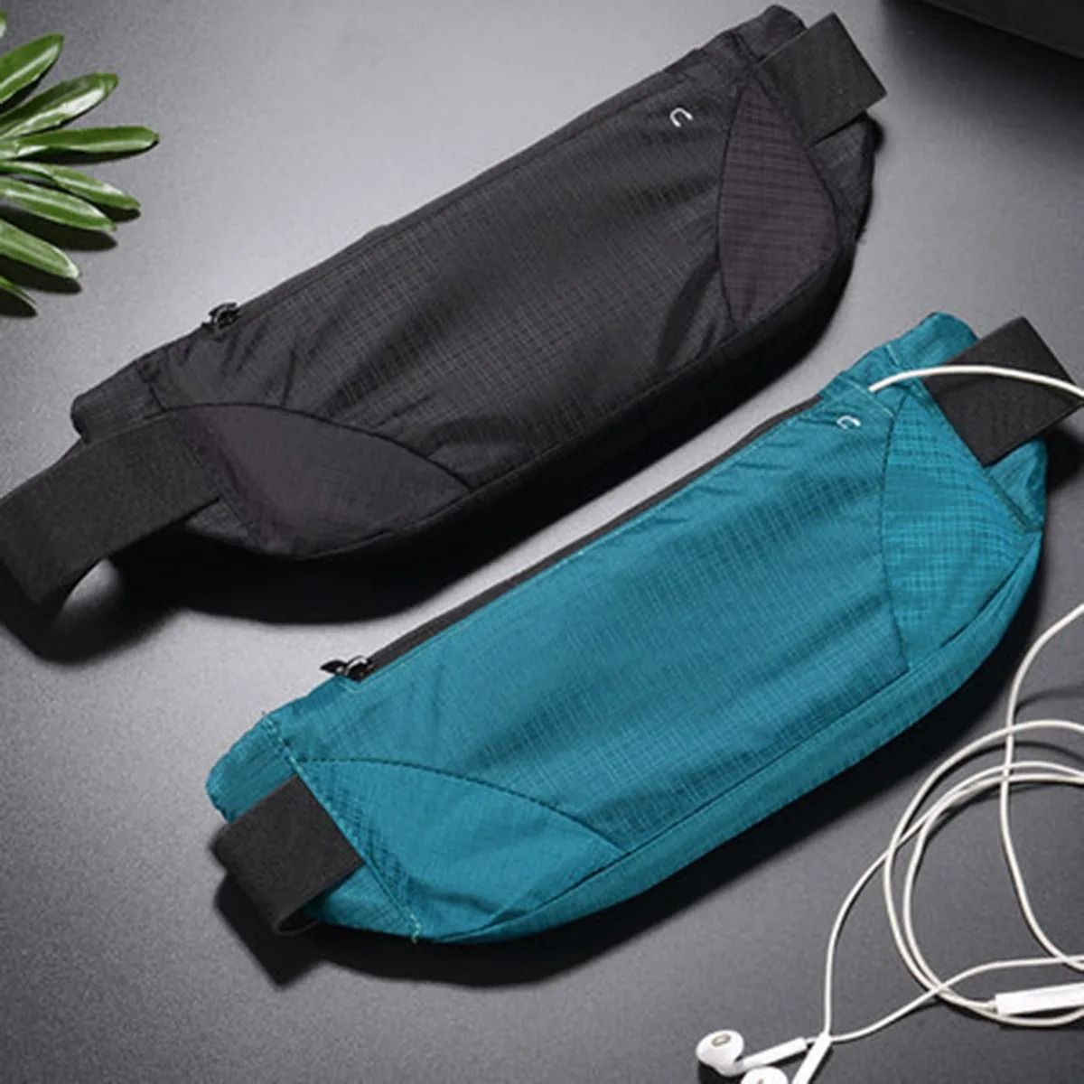 Outdoor Sports Water-Resistant Nylon Fanny Pack