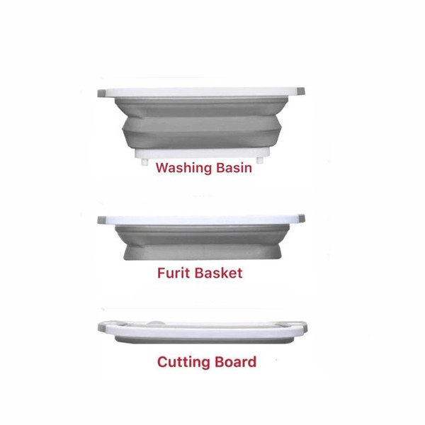 Collapsible Sink With Drain