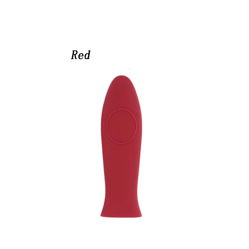 Heat Resistant Silicone Pot Handle Sleeve, Anti-Slip Cast Iron Cookware Handle Protection