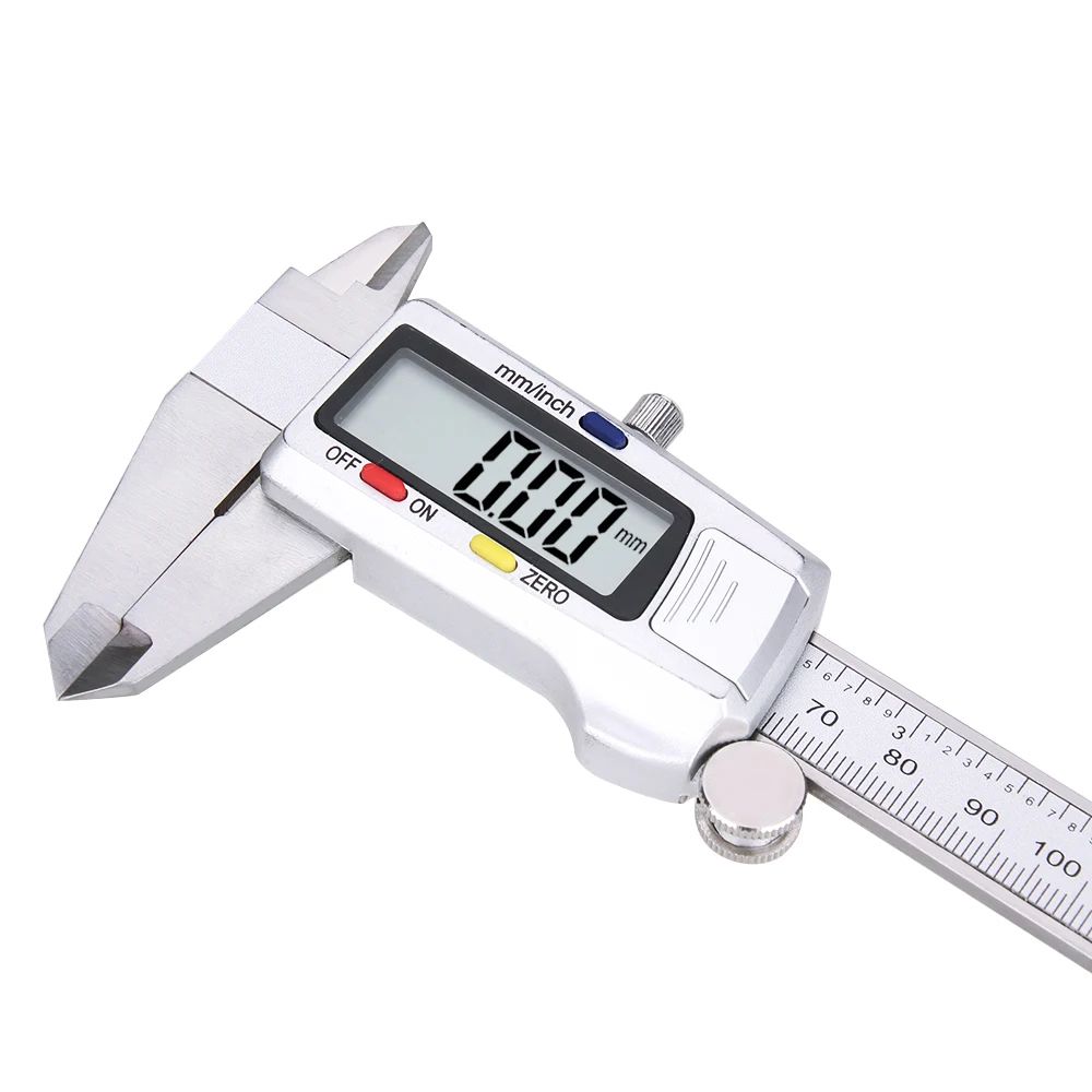150mm Stainless Steel Digital Caliper – Precision Vernier Measuring Tool with LCD Display