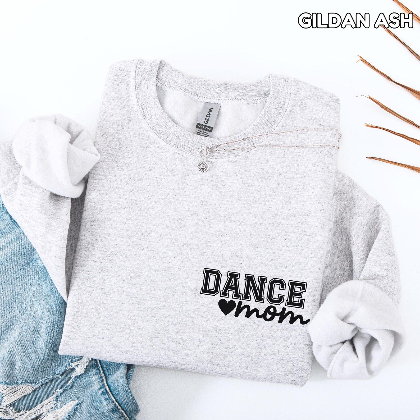 Personalized Dance Mom Sweatshirt Ballerina Name Custom Crewneck Recital Mom Pullover