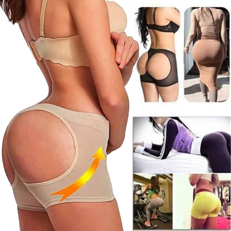Aishang Women's Butt Lifter Shaper Panties Shorts – Push-Up Hip Enhancer Body Shaper Underwear