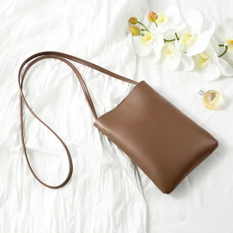 Everyday Luxe PU Leather Crossbody Shoulder Bag, Large-Capacity Womens Handbag