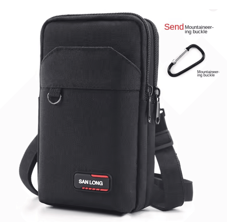 Mens Tactical Waterproof Waist Crossbody Bag