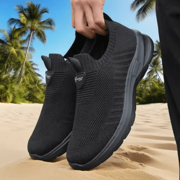 Men Mesh Athletic Sneakers Breathable Lightweight Running and Casual Shoes