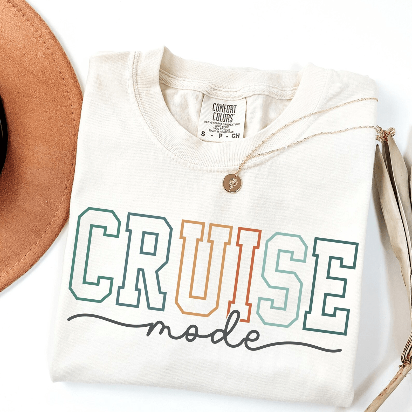 Cruise Mode Shirt Comfort Colors – Family Matching Cruise Vacation Tee