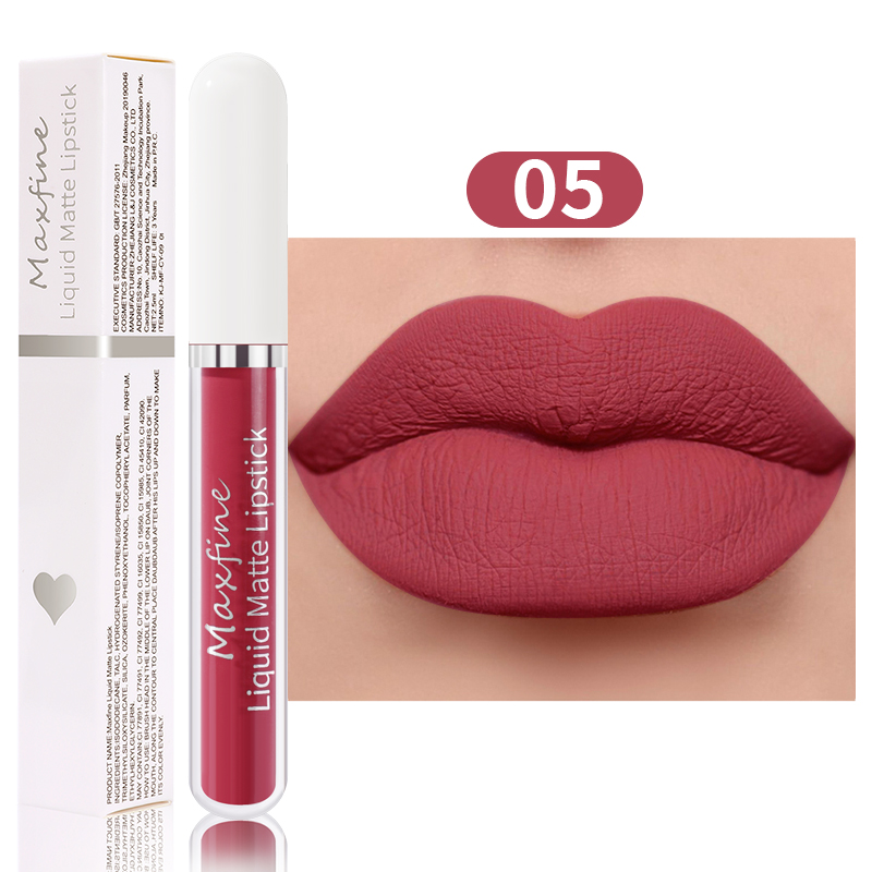 Sexy velvet lip glaze, Matte liquid lipstick, Moisturizing lipstick, Long lasting, Waterproof