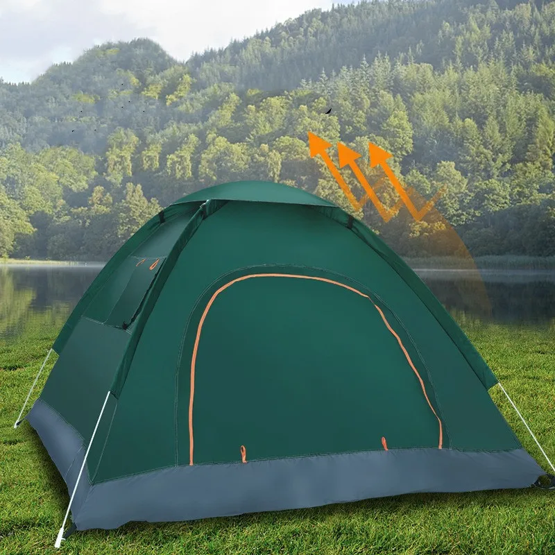 Pop Up Waterproof Tent with UV Protection Instant Setup, Lightweight Camping Shelter