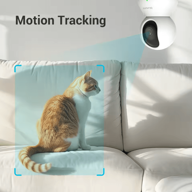 2K HD Baby Monitor Security Camera – WiFi Smart Camera with Motion Detection & Two-Way Audio