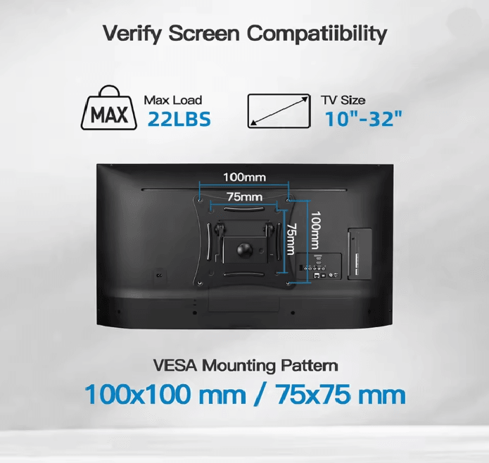 FlexView Full Motion TV Wall Mount