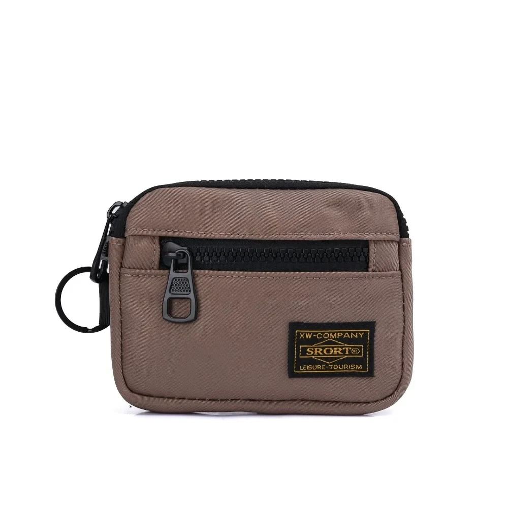 Casual Retro Canvas Mini Zipper Pouch