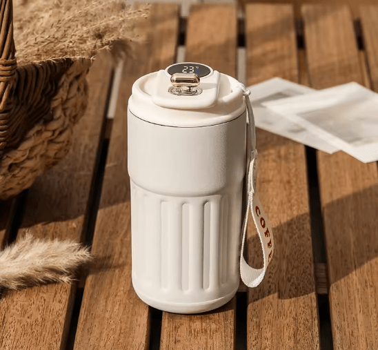 Smart Temperature Display Thermos Bottle Stainless Steel Vacuum Travel Mug