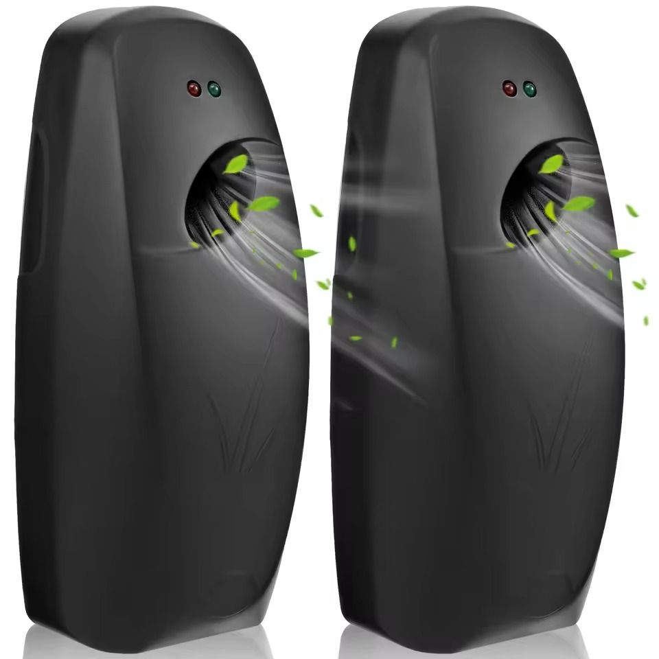 Wall-Mounted Automatic Air Freshener Spray Dispensers Set of 2 – 300ml Adjustable Liquid Fragrance Dispensers