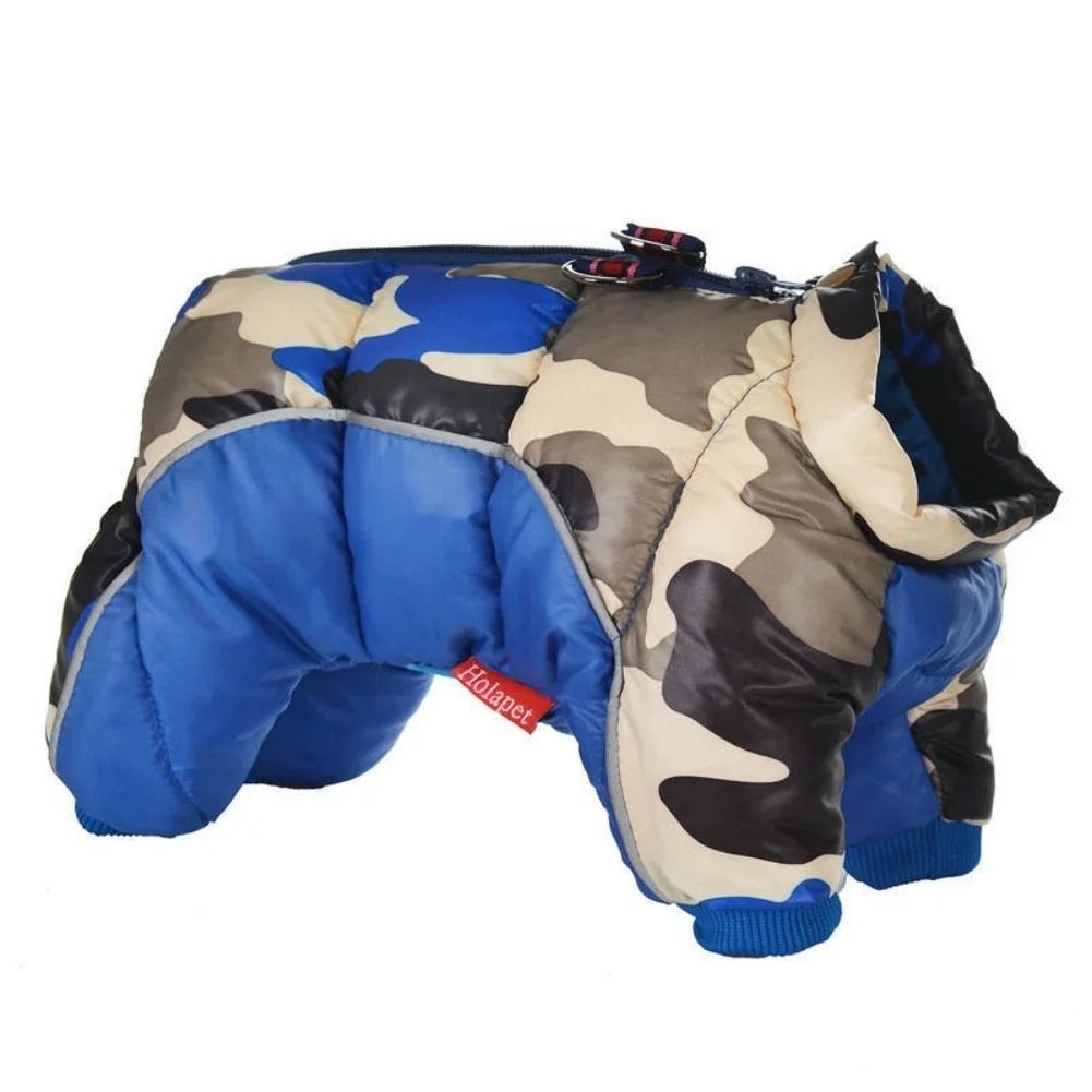 Full Body Dog Winter Snowsuit with Reflective Details