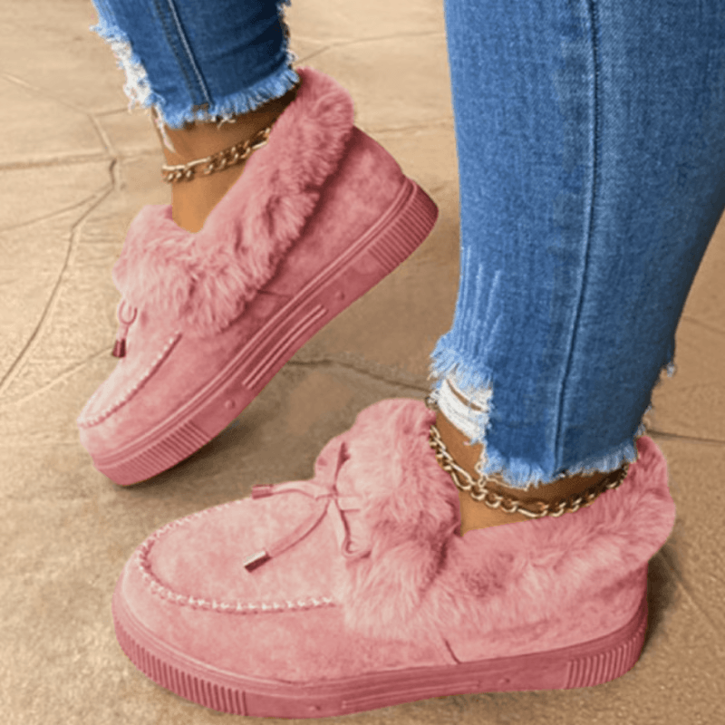 Womens Winter Cotton Shoes for Warmth and All Day Support Indoors and out