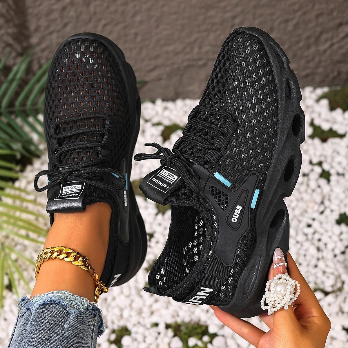 Women Summer Soft Sole Breathable Casual Shoes
