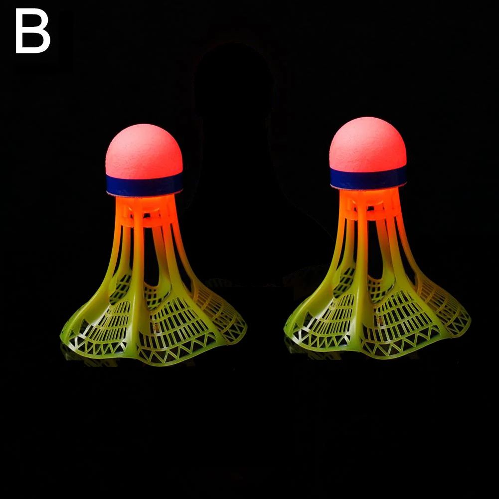 LED Glow Badminton Shuttlecocks Set