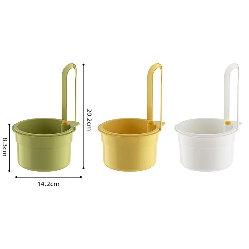 Sink Hanging Strainer Basket with Openable Bottom Cover
