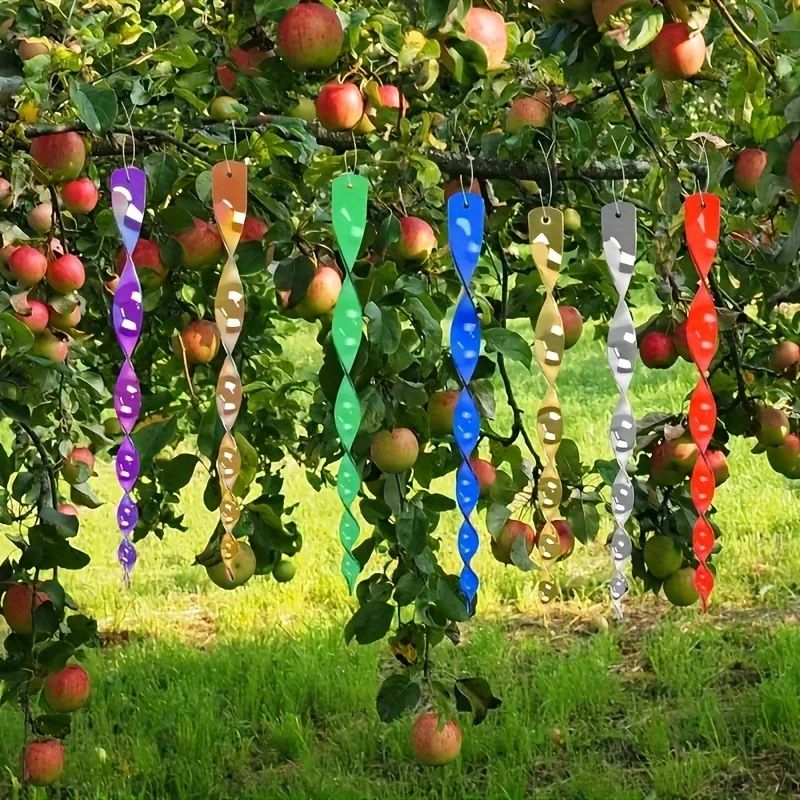 Reflective Bird Repellent Wind Spirals